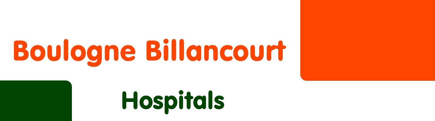 Best hospitals in Boulogne Billancourt - Rating & Reviews